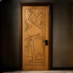 Modern Door - Diagonal Design