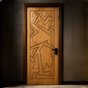 Modern Door - Diagonal Design
